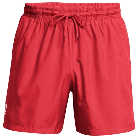 Under Armour Other - NWT Under Armour Men's Essential Icon Volley Red Loose Athletic Beach Shorts | S